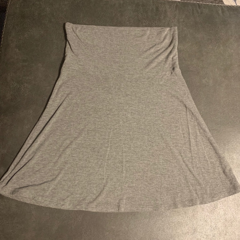 Grey mossimo fold over skirt!